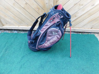 Callaway Big Bertha Diablo Golf bag and ADAMS Cart Golf bag