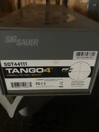 Sig Sauer scope, brand new 