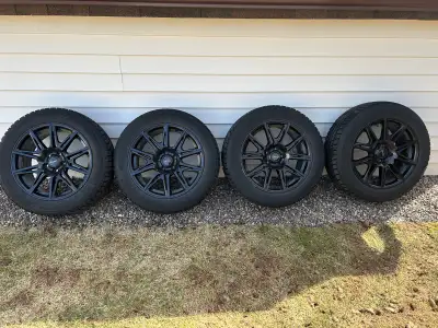 4-Winter tires with wheels in excellent condition-like new. Tires came off my 2019 Lincoln MKZ Reser...