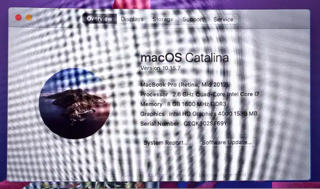 Apple Macbook Pro A1398 15-inch Mid-2012 Retina Intel Core i7 in Laptops in Markham / York Region - Image 10