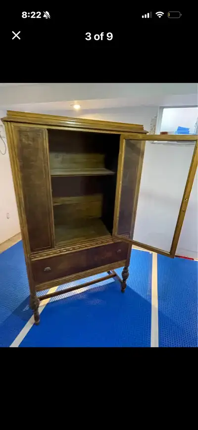 Antique Display Cabinet, View more