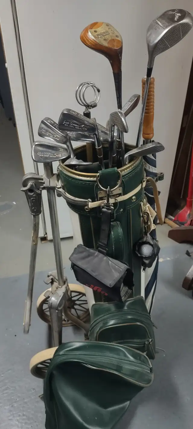 Golden Bear Golf Bag in Good Condition for Beginners
