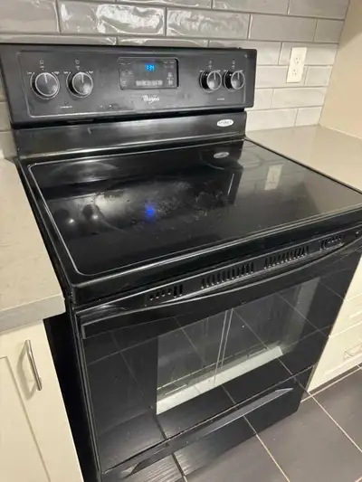 Whirlpool 30" Electric Stove - Black, View more