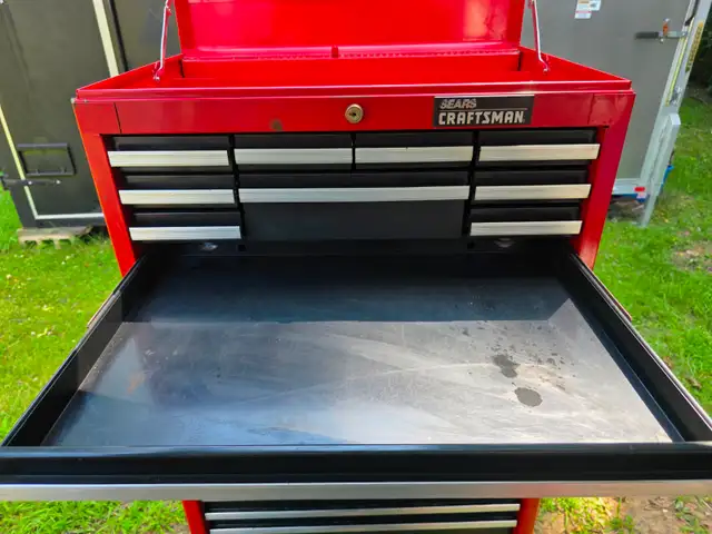 Craftsman 12 Drawers Tool Chest Full Depth Toolbox With 2 Keys in Tool Storage & Benches in Windsor Region - Image 6