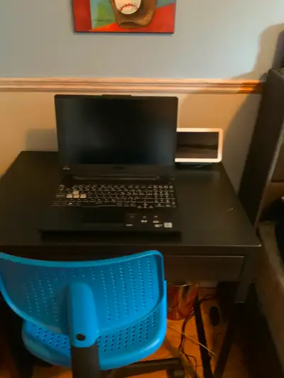IKEA Desk and chair, View more