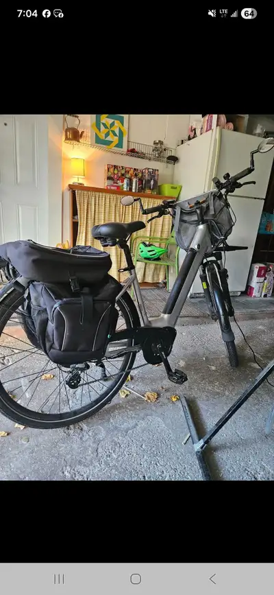 Saddle bags. Set of 3 rear Saddle bags. 2 side bags, 1 flat top bag. Used 1 season