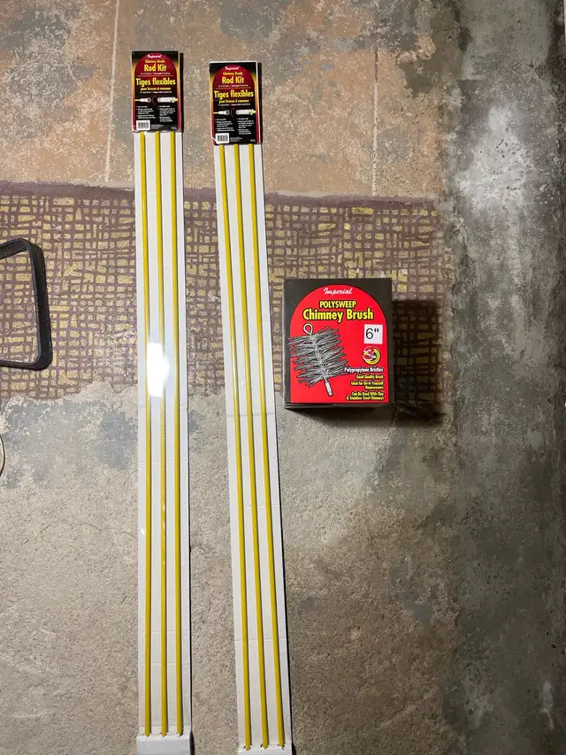 chimney sweep kit in Fireplace & Firewood in Kingston - Image 2