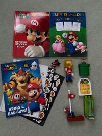 Super Mario Sticker Books and Toys