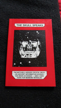 THE SKULL SPEAKS RARE AUTOGRAPHED BOOK $500