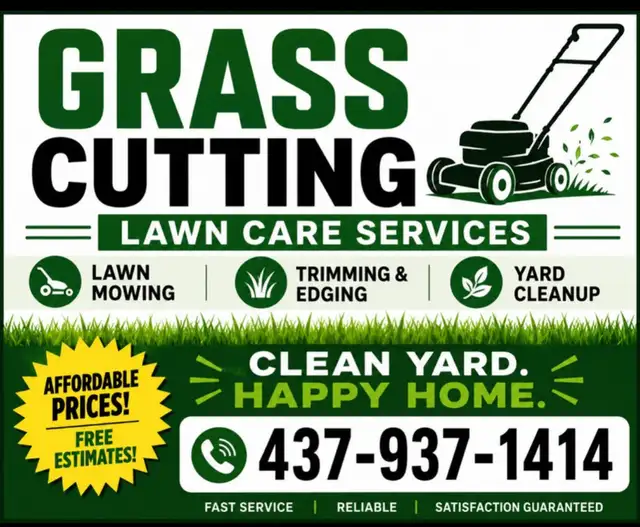 LAWN SERVICES AND MORE!!