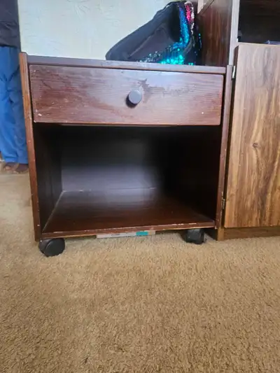Wood Nightstand, View more