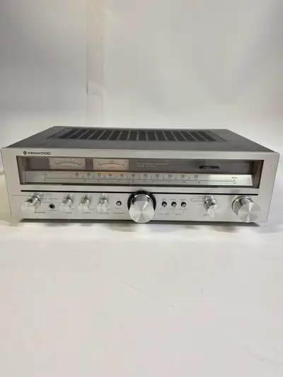 Vintage Kenwood KR-4010 AM/FM Stereo Receiver Wooden Case , View more