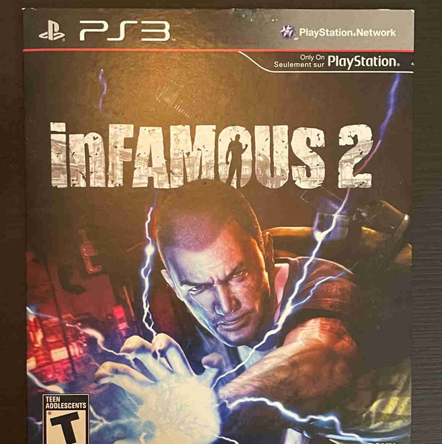 inFamous 2 on ps3 in Sony Playstation 3 in Oshawa / Durham Region