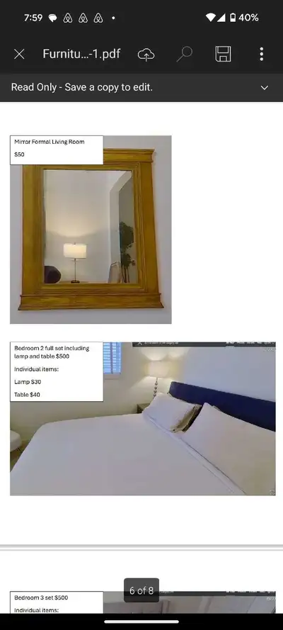 moving sale furniture, View more