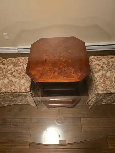 Bombay Hamilton Glass Dining Table $700 Set 4 Bombay Dining Chairs $600
