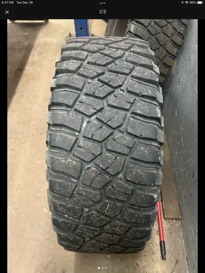 9/32nds print remaining Even wear 35x12.5x20lt