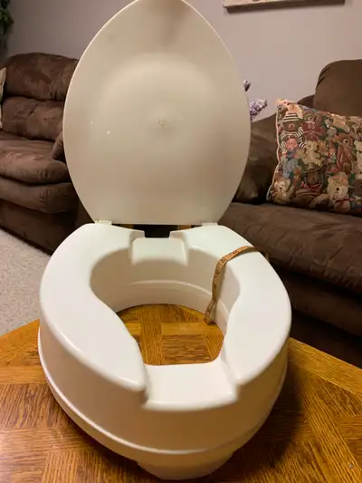 Raised toilet seat, View more