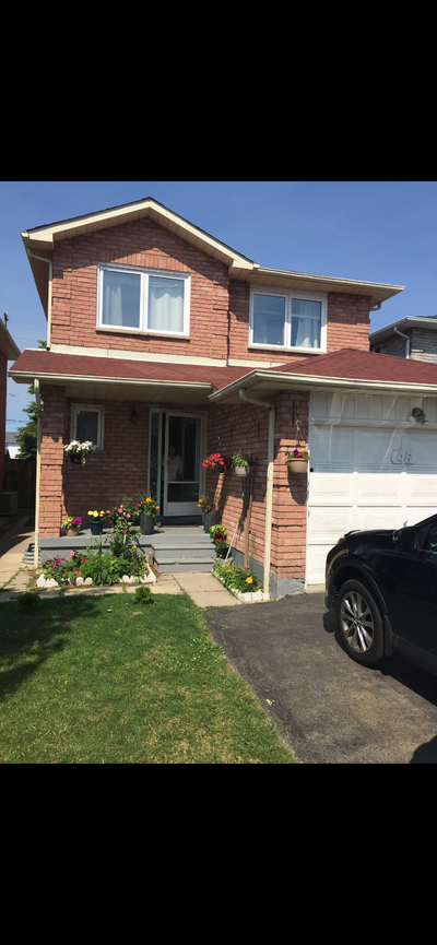 Bright specious upstairs room is available immediately for rent at very Convinient location near sub...