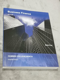 Business Finance BFIN 250 Custom Edition