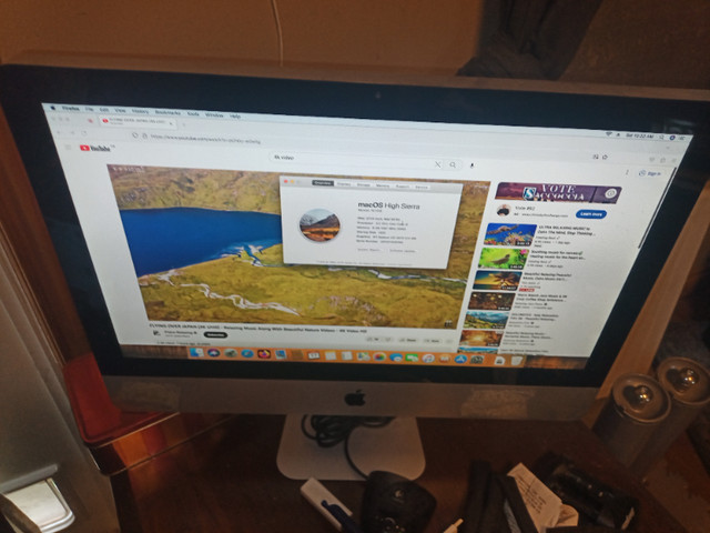 Imac 21, i3 3.2ghz, 1tb HDD, 8gb ram, kb and mouse in Desktop Computers in Markham / York Region - Image 2