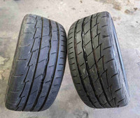 Two 245/35R18 Firestone Indy 500 Tires
