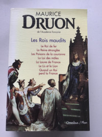 Maurice Druon ´´Les Rois Maudits ´´Omnibus / Plon,l’integrale