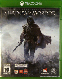XBOX ONE SHADOW OF MORDOR GAME