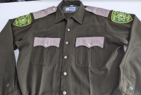 Washington Pierce County Sheriff's  UNUSED green Shirt XL MINT