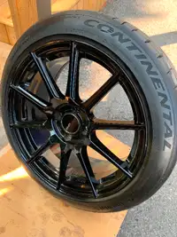 Enkei/ Continental tire and rim combo for Mazda MX-5