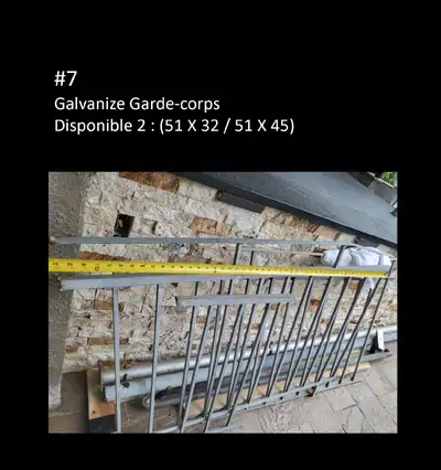 Garde-corps Galvanisé, View more