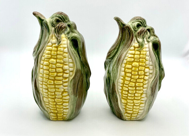 Fitz and Floyd style  "Corn" Salt & Pepper Shakers - Mint in Kitchen & Dining Wares in Corner Brook