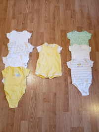 3-6 month's baby clothes like new
