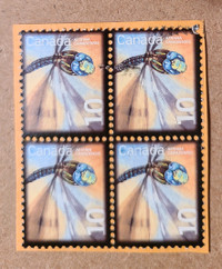 Canada stamps - Dragonfly 