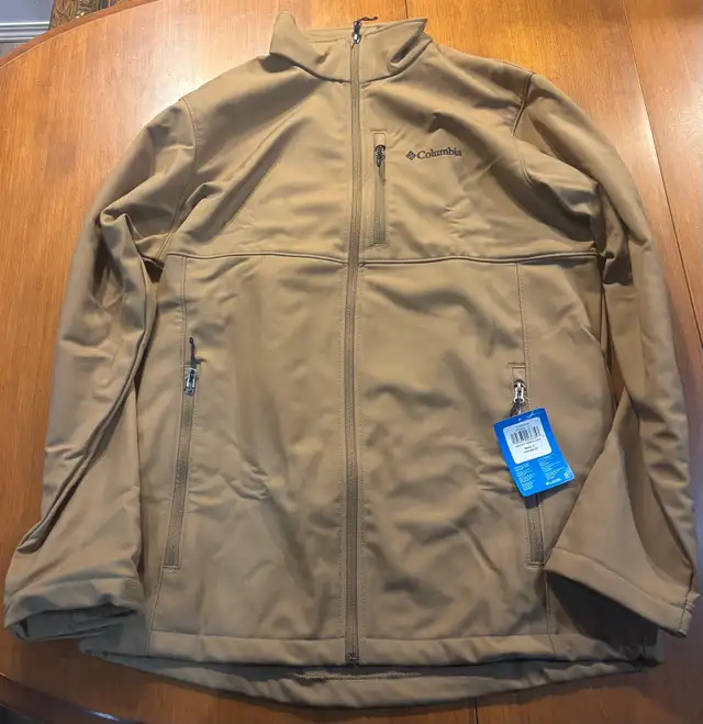 NWT Columbia Ascender Softshell Jacket Men's Large Tall LT