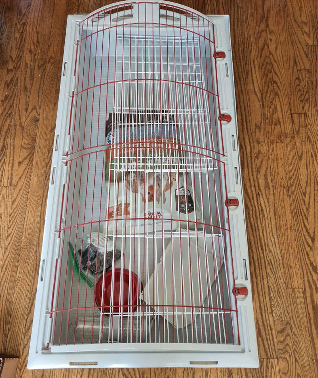 Like new Living World rabbit cage with bedding  in Accessories in London