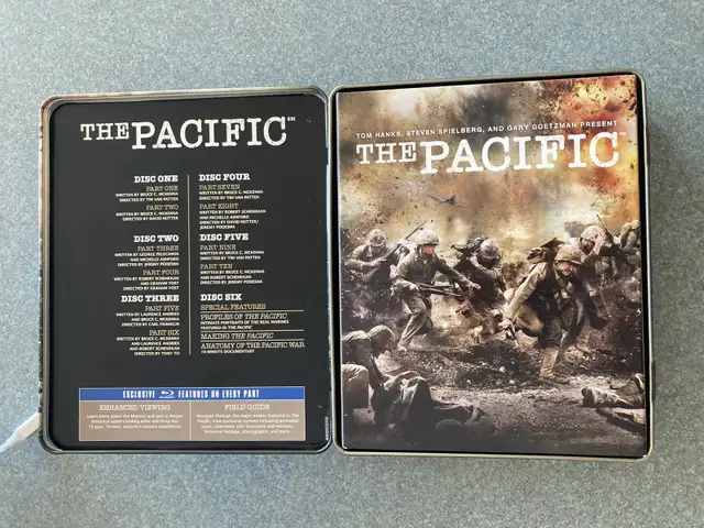 The Pacific 6 disc bluray set EUC Tom Hanks Band of Brothers in CDs, DVDs & Blu-ray in Calgary - Image 6