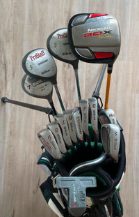 Golf Clubs - Full Set with Bag and Head Covers - Right Handed