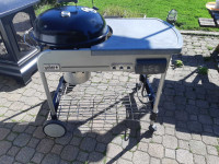 Weber charcoal gas barbq