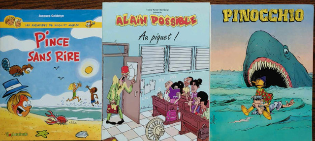 Bande dessinée - Pince sans rire - Alain Possible - Pinocchio dans Bandes dessinées  à Laval/Rive Nord