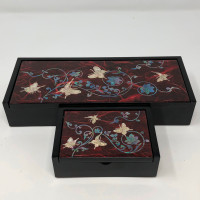 Korean Inlay Laquer Presentation Gift Jewelry Boxes *Please Read