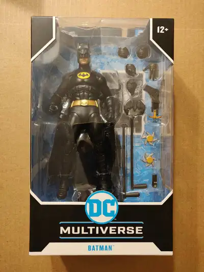 New McFarlane Toys DC Multiverse Batman (1989 / Michael Keaton) Movie action figure $40