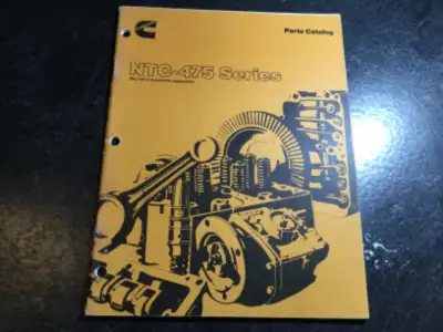 Cummins NTC-475 Big Cam II 855 Diesel Automotive Parts Catalog, View more