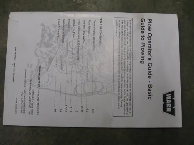 warn provantage 54" quad plow in ATV Parts, Trailers & Accessories in Whitehorse - Image 8