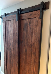 Portes garde-robe - style de grange - Barn doors