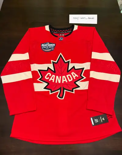 NEW - Team Canada - 2025 4 Nations Face-Off - Fanatics Premium Jersey - Size 46 This was the most ex...