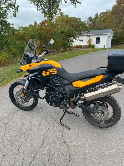 Low kilometers , new front tire and fresh inspection. Bike works excellent, I just do not ride it an...