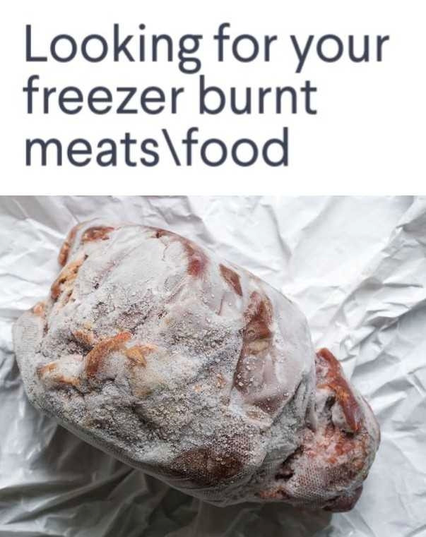 LF: Freezer Burnt Meats in Free Stuff in Napanee