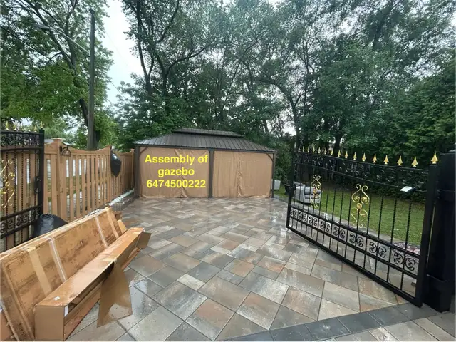 Gazebo installation425225470252175364