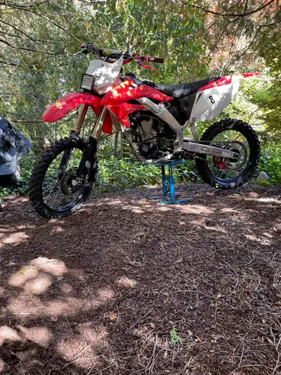 2007 Honda crf 250r, clean reliable and fun bike that I hate to see go but.. just don’t have anywher...