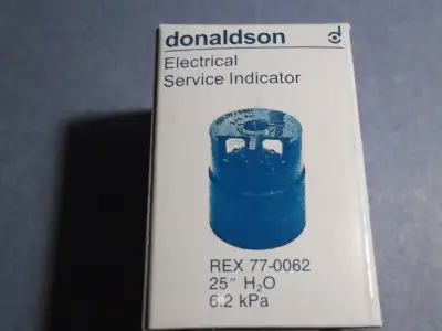 Donaldson air filter restriction switch Part # X770062 Switch closes at 6.2kPa / 25"H2O Wiring diagr...